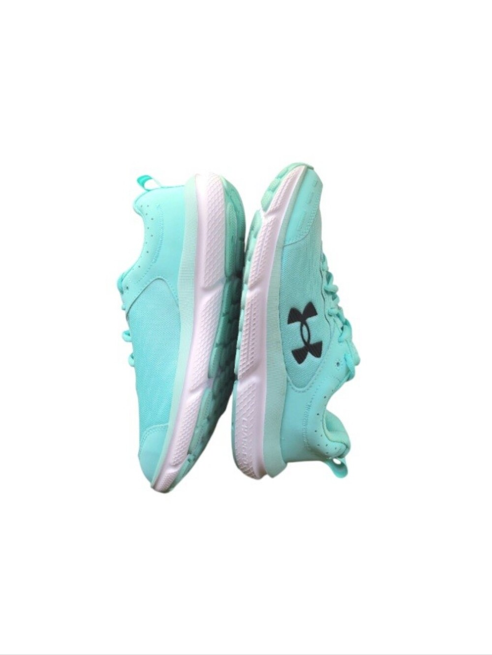 Under Armour Charged Assert 10 Athletic Run Tennis Shoe Sneaker Green Women 10 - Picture 5 of 12